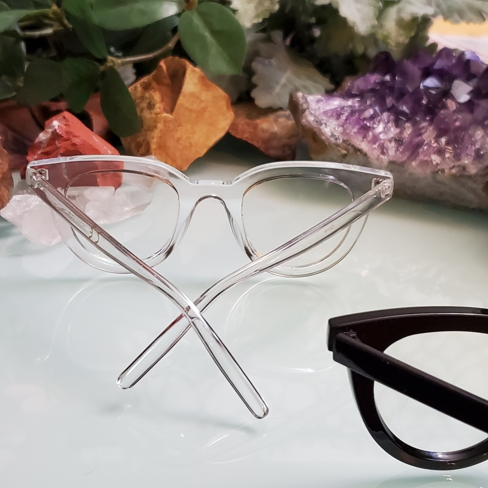 *Firm* Set of 2 Clear Lens Fashion glasses - Picture 2 of 6